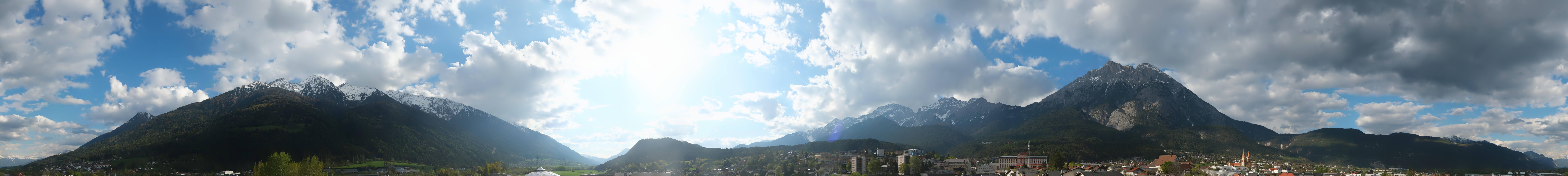 Archived image Webcam Panoramic view Telfs