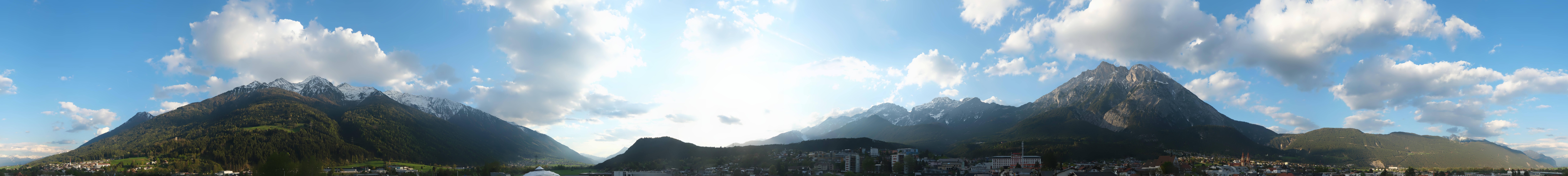 Archived image Webcam Panoramic view Telfs