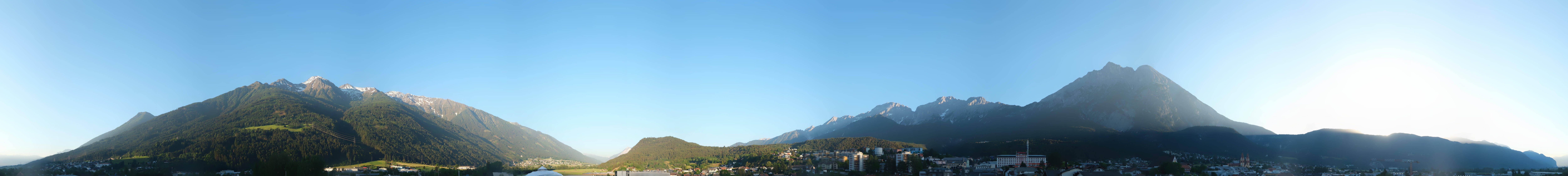 Archived image Webcam Panoramic view Telfs