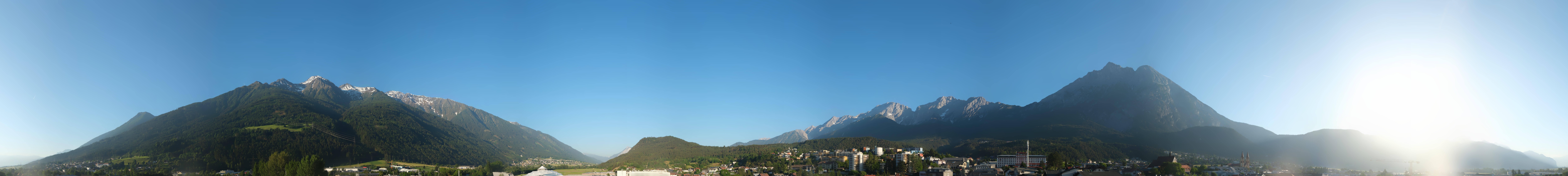 Archived image Webcam Panoramic view Telfs