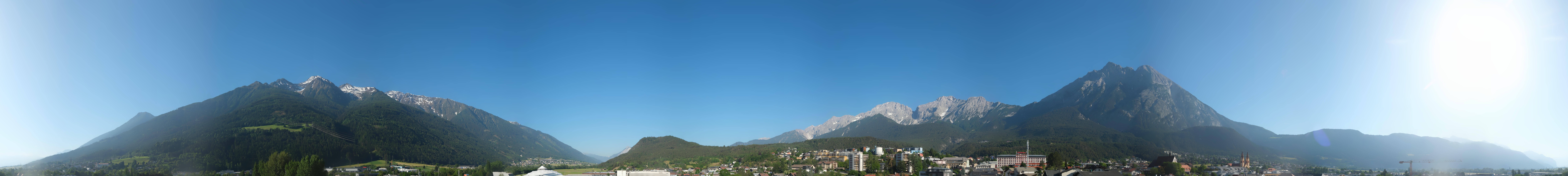 Archived image Webcam Panoramic view Telfs