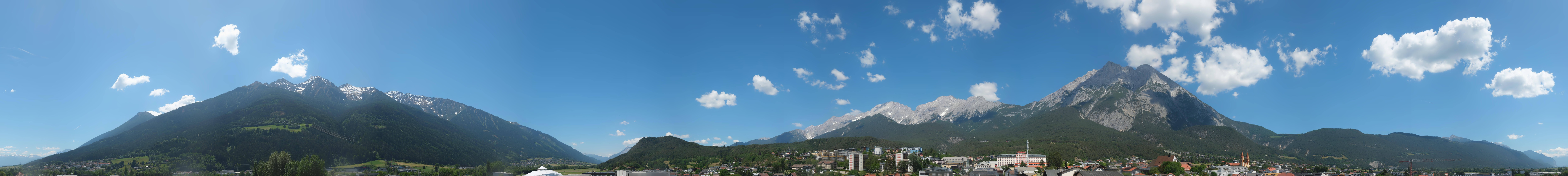 Archived image Webcam Panoramic view Telfs