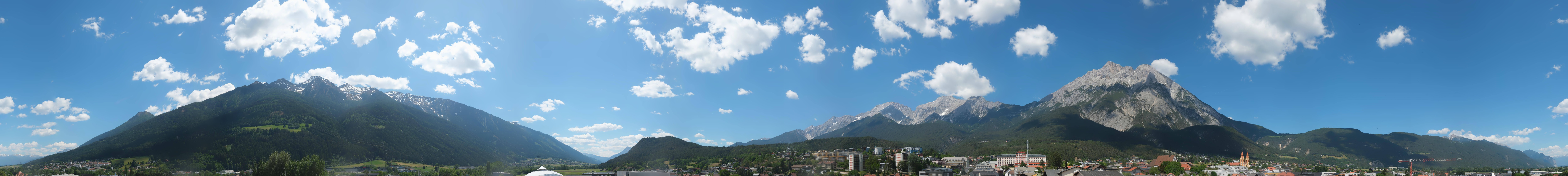 Archived image Webcam Panoramic view Telfs