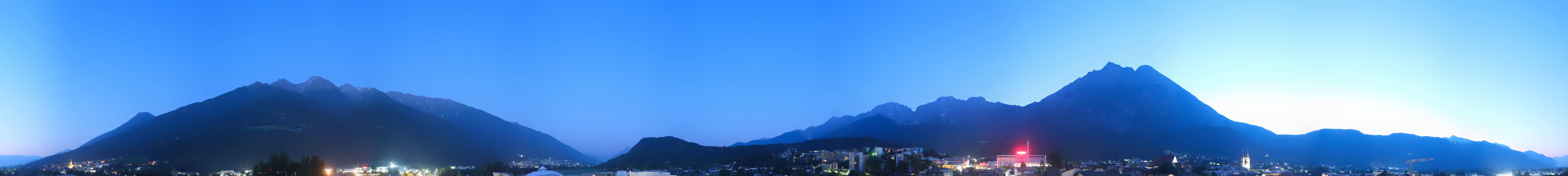 Archived image Webcam Panoramic view Telfs