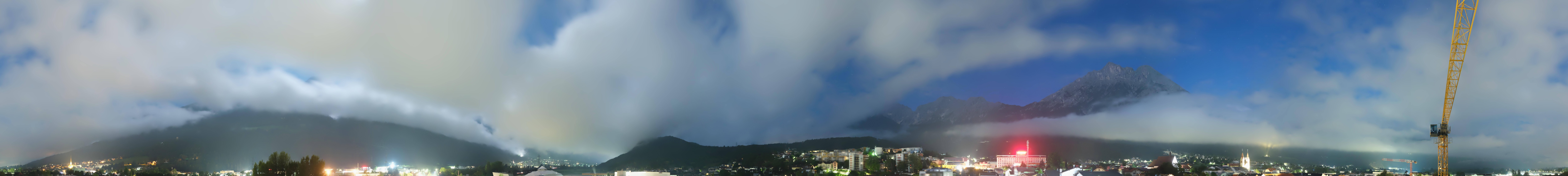Archived image Webcam Panoramic view Telfs