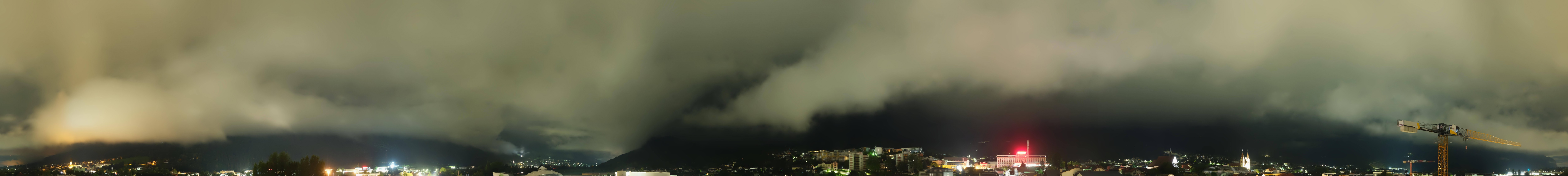 Archived image Webcam Panoramic view Telfs