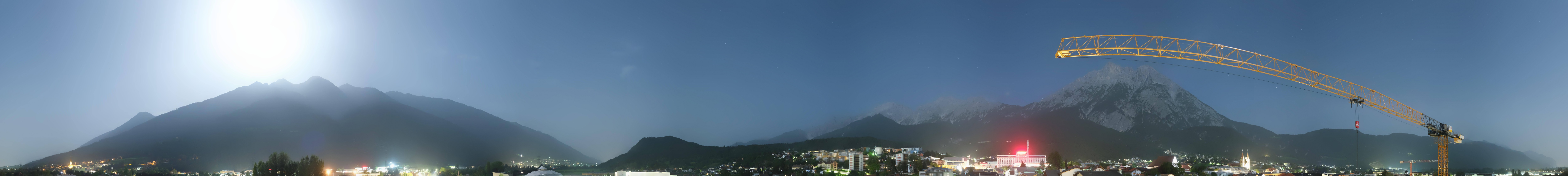 Archived image Webcam Panoramic view Telfs