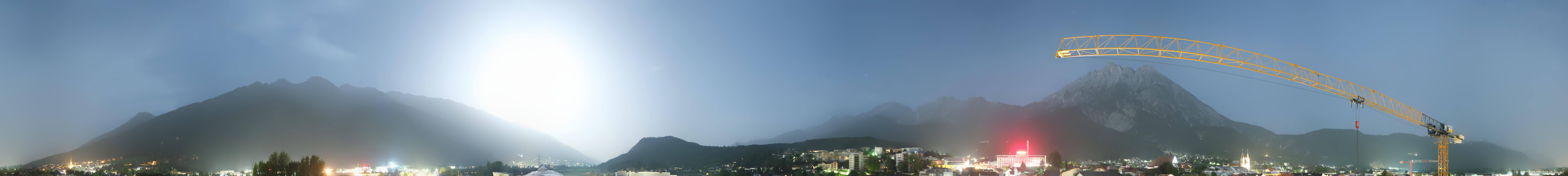 Archived image Webcam Panoramic view Telfs