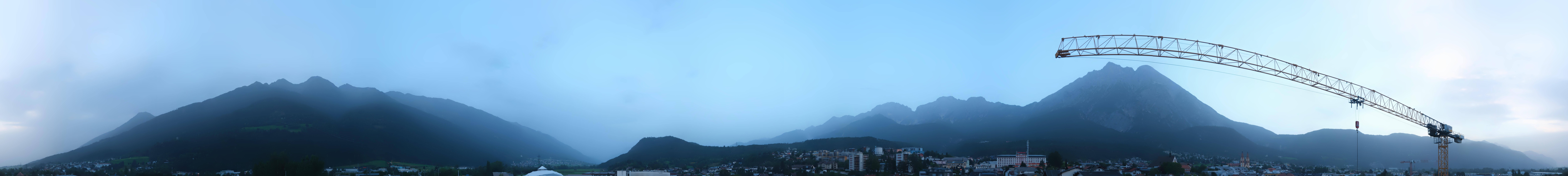 Archived image Webcam Panoramic view Telfs