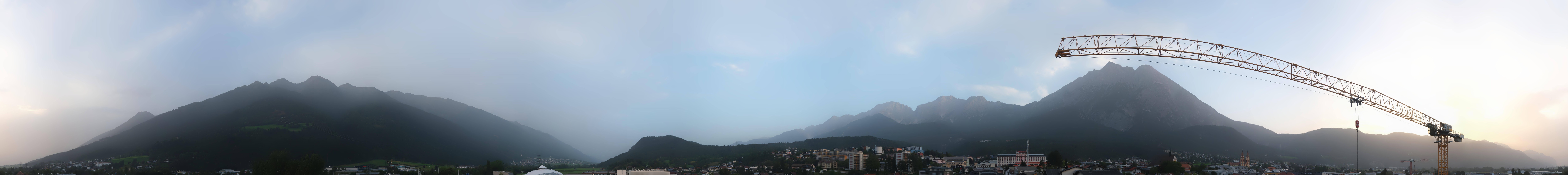 Archived image Webcam Panoramic view Telfs