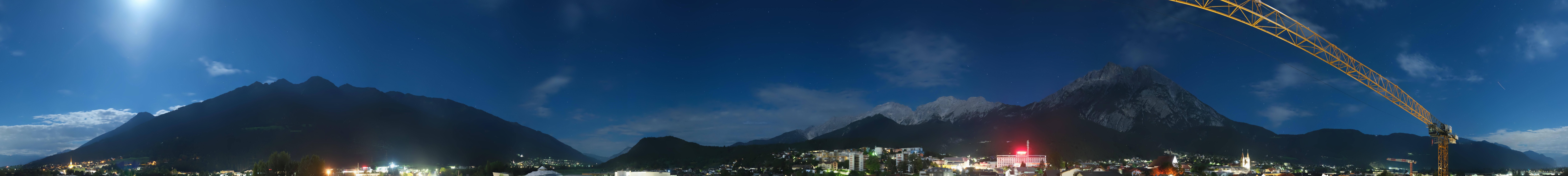 Archived image Webcam Panoramic view Telfs