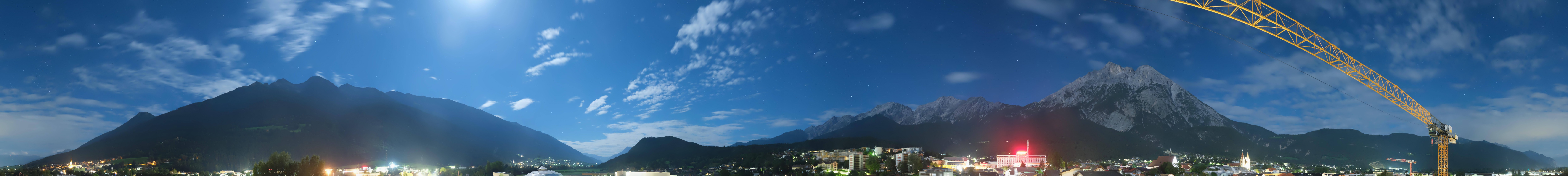 Archived image Webcam Panoramic view Telfs