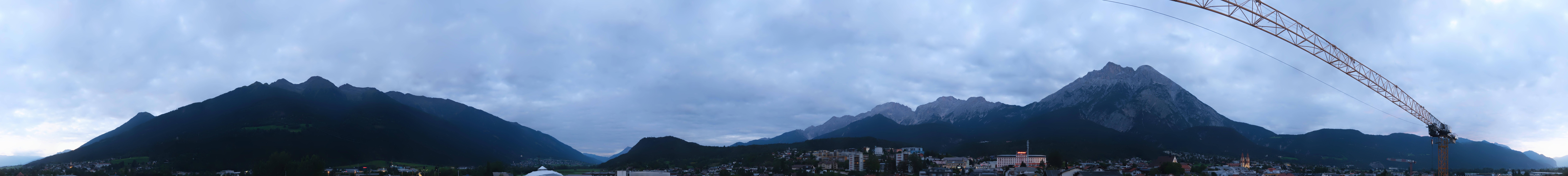 Archived image Webcam Panoramic view Telfs
