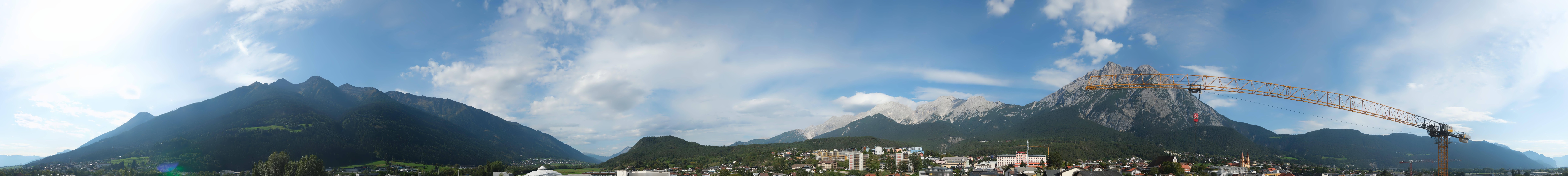 Archiv Foto Webcam Telfs bei Innsbruck