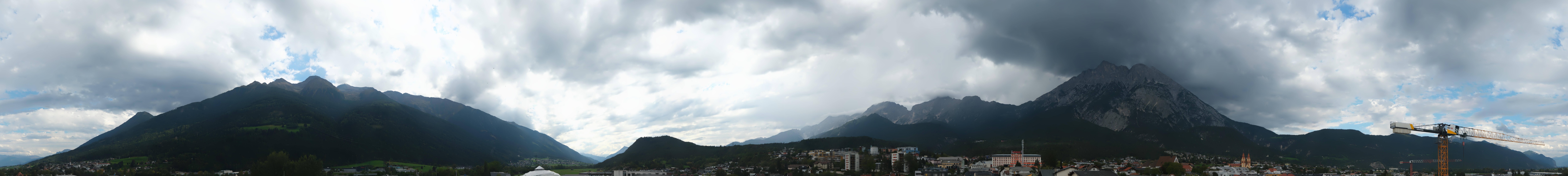 Archived image Webcam Panoramic view Telfs