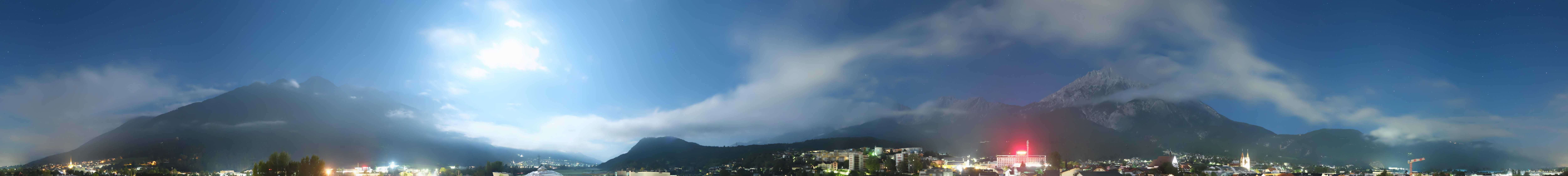 Archived image Webcam Panoramic view Telfs