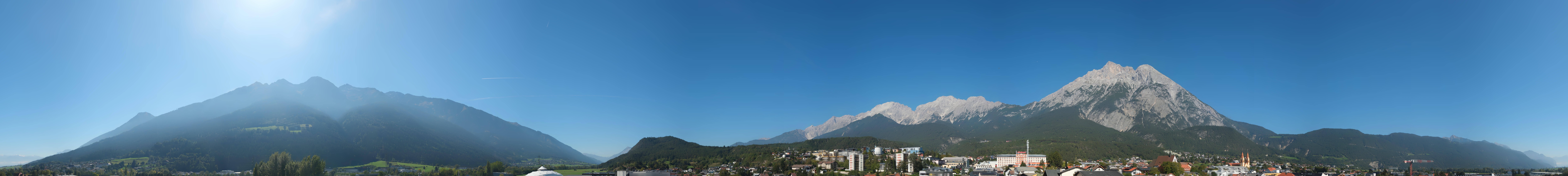 Archived image Webcam Panoramic view Telfs