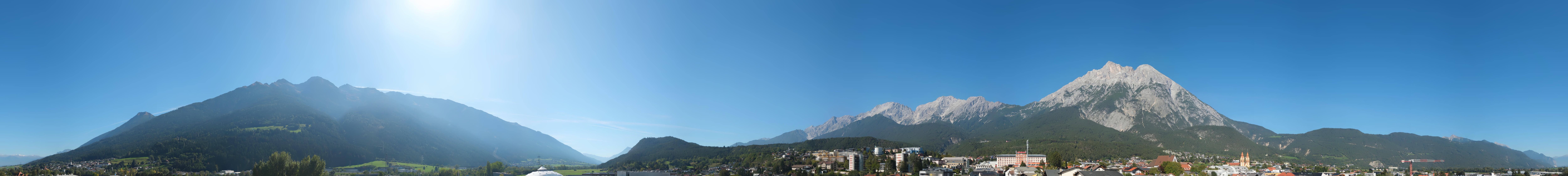 Archived image Webcam Panoramic view Telfs