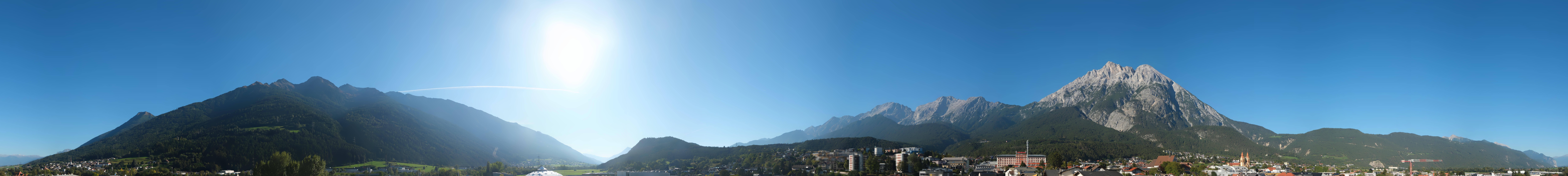 Archived image Webcam Panoramic view Telfs