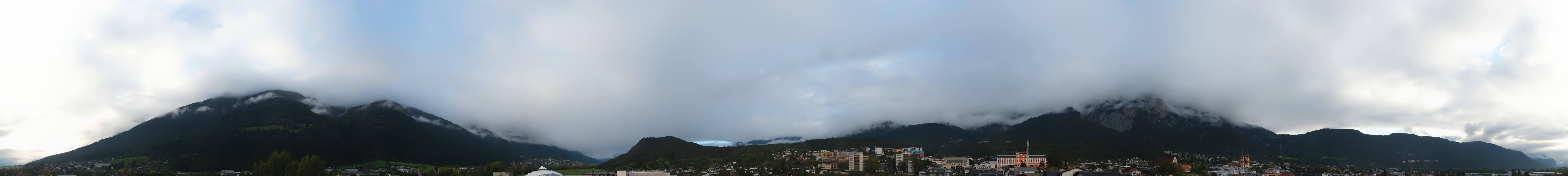 Archived image Webcam Panoramic view Telfs