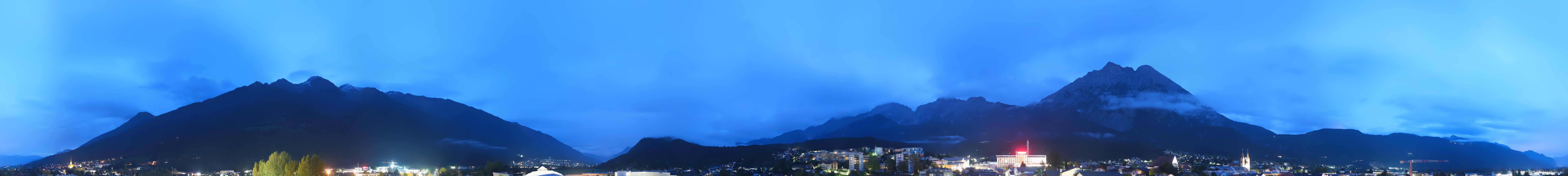 Archived image Webcam Panoramic view Telfs