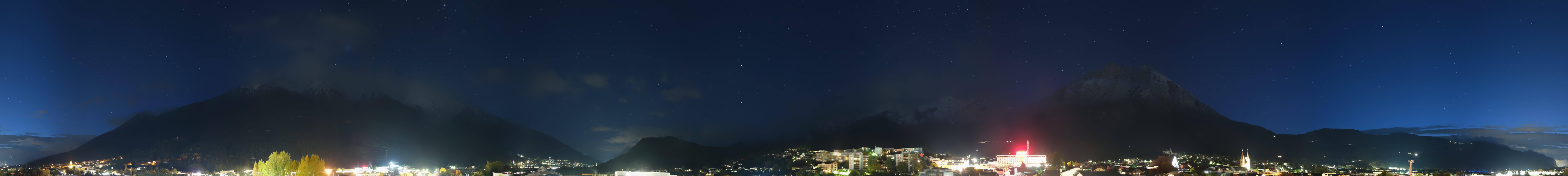 Archived image Webcam Panoramic view Telfs