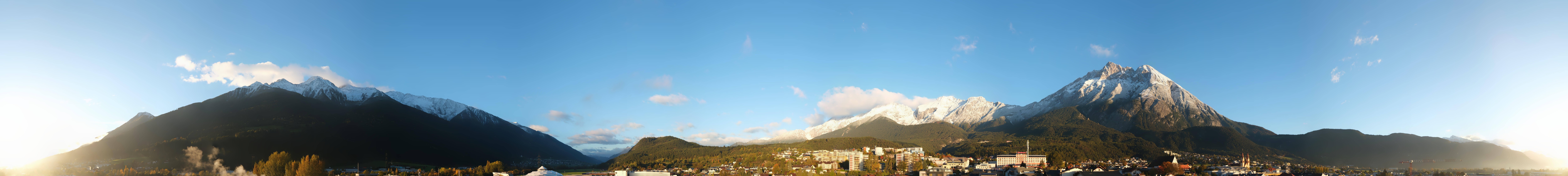 Archived image Webcam Panoramic view Telfs