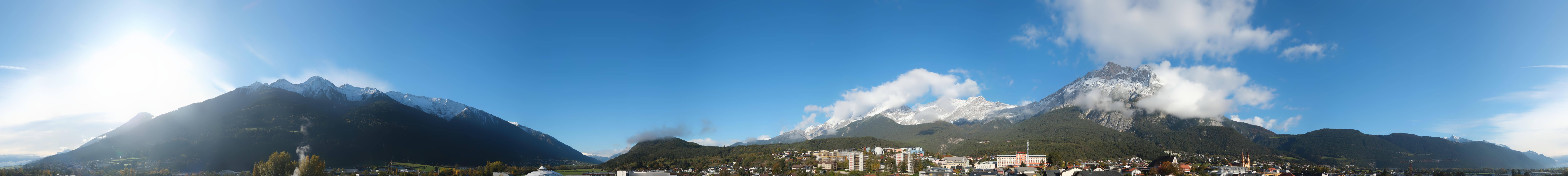 Archived image Webcam Panoramic view Telfs