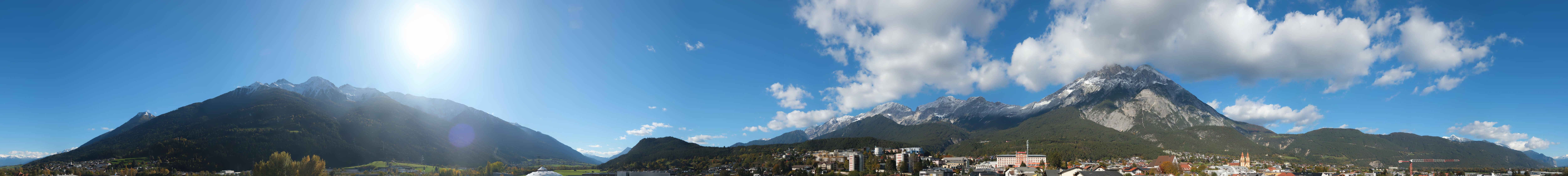 Archived image Webcam Panoramic view Telfs