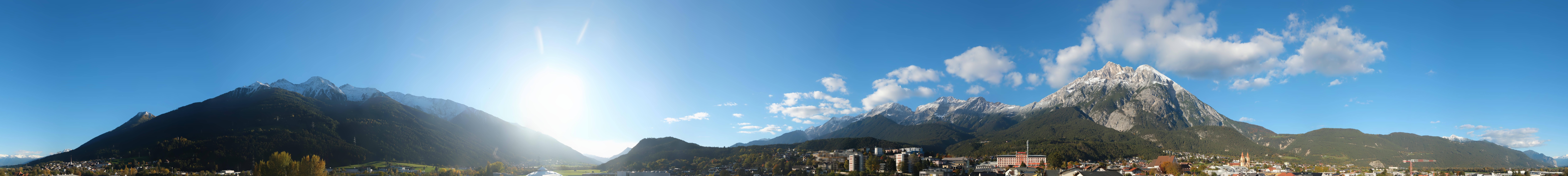 Archived image Webcam Panoramic view Telfs