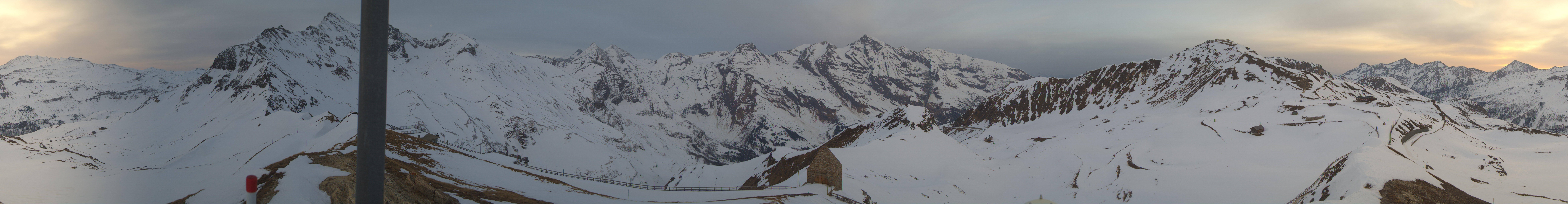 Archiv Foto Webcam Großglockner Hochalpenstraße: Fuschertörl