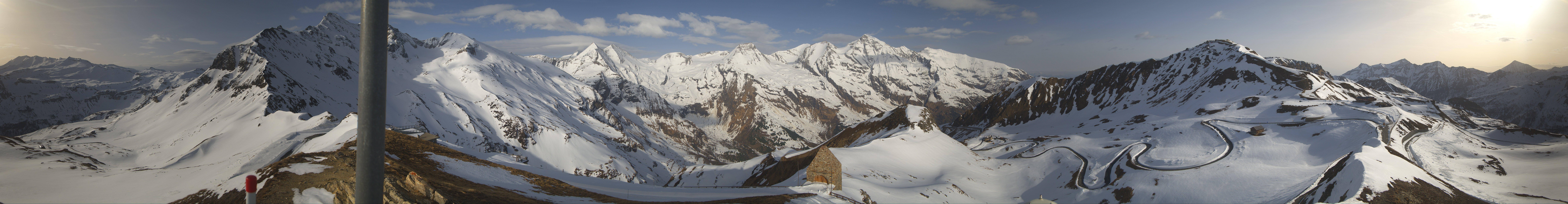 Archiv Foto Webcam Großglockner Hochalpenstraße: Fuschertörl