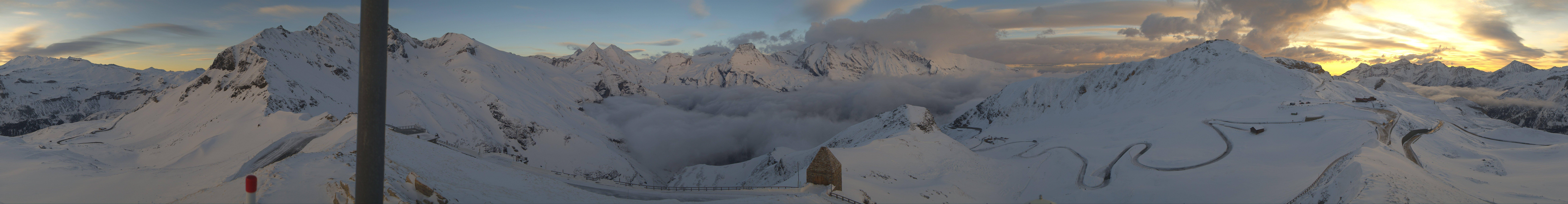Archiv Foto Webcam Großglockner Hochalpenstraße: Fuschertörl