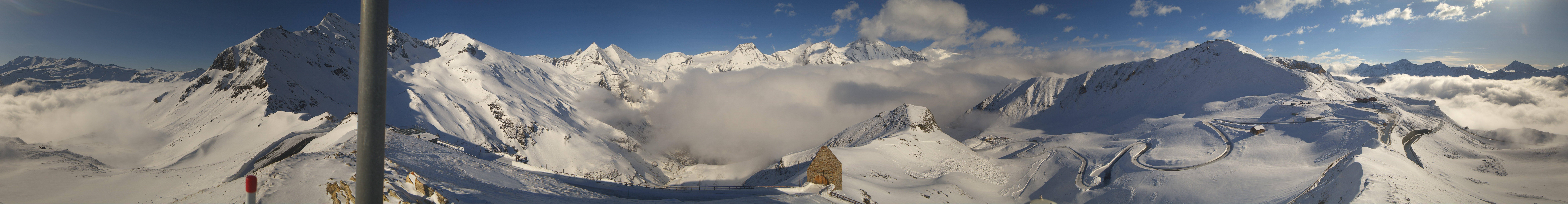 Archiv Foto Webcam Großglockner Hochalpenstraße: Fuschertörl