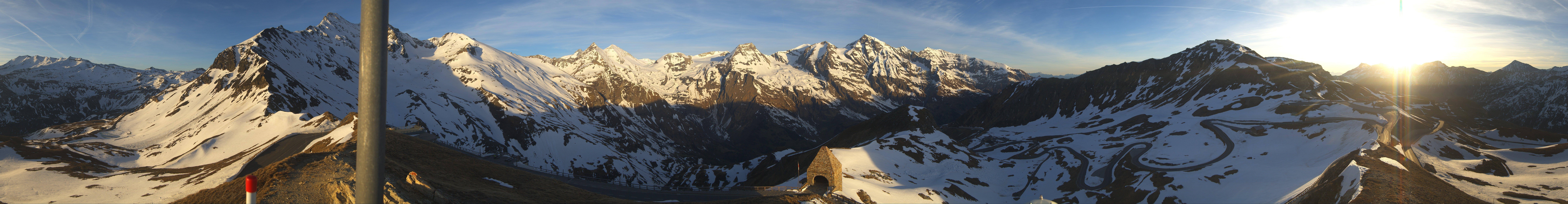 Archiv Foto Webcam Großglockner Hochalpenstraße: Fuschertörl