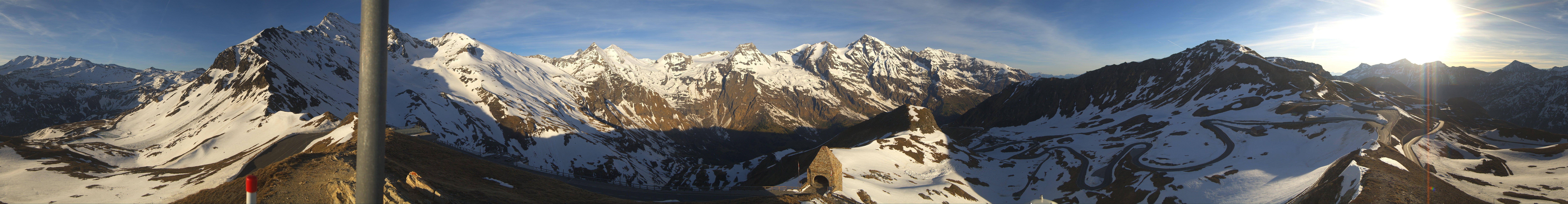 Archiv Foto Webcam Großglockner Hochalpenstraße: Fuschertörl