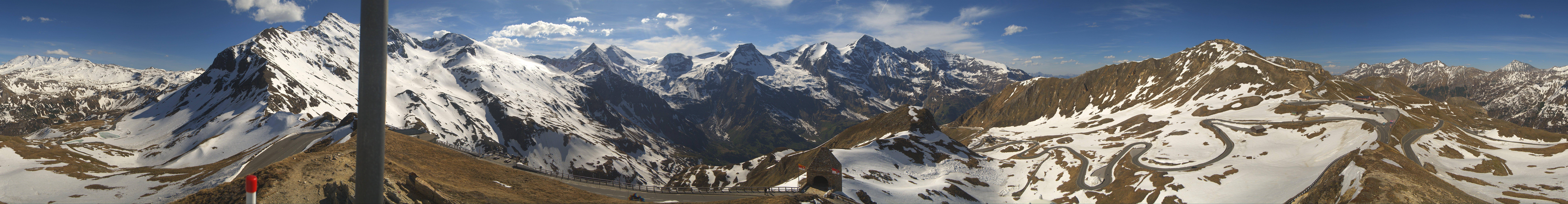 Archiv Foto Webcam Großglockner Hochalpenstraße: Fuschertörl