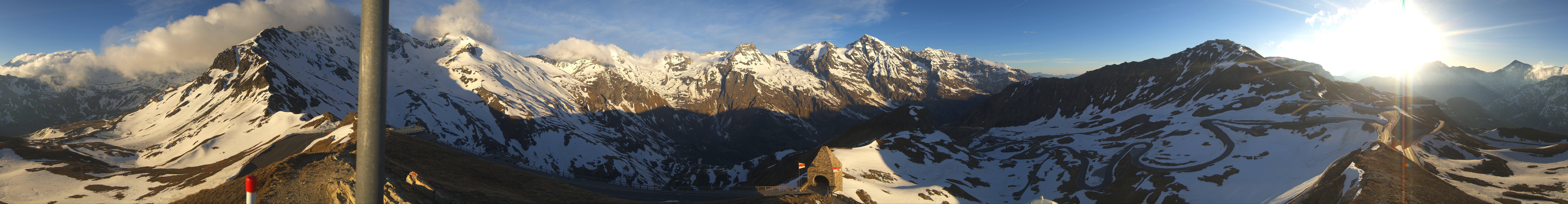Archiv Foto Webcam Großglockner Hochalpenstraße: Fuschertörl