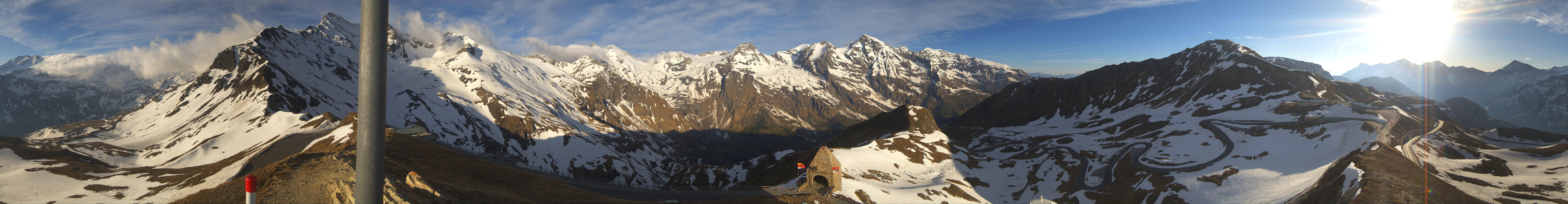 Archiv Foto Webcam Großglockner Hochalpenstraße: Fuschertörl