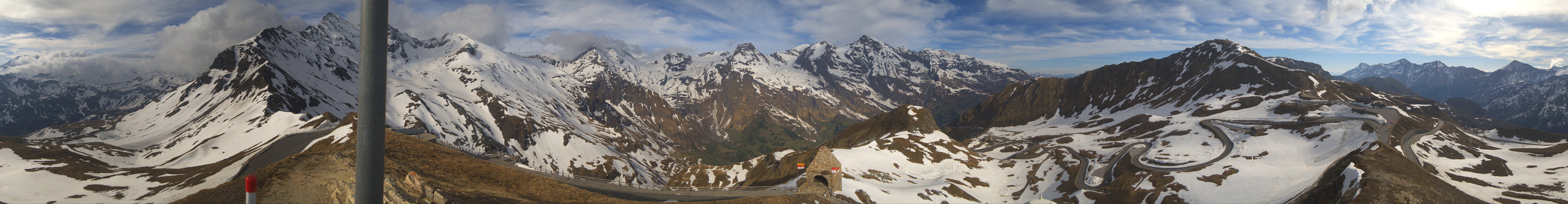 Archiv Foto Webcam Großglockner Hochalpenstraße: Fuschertörl