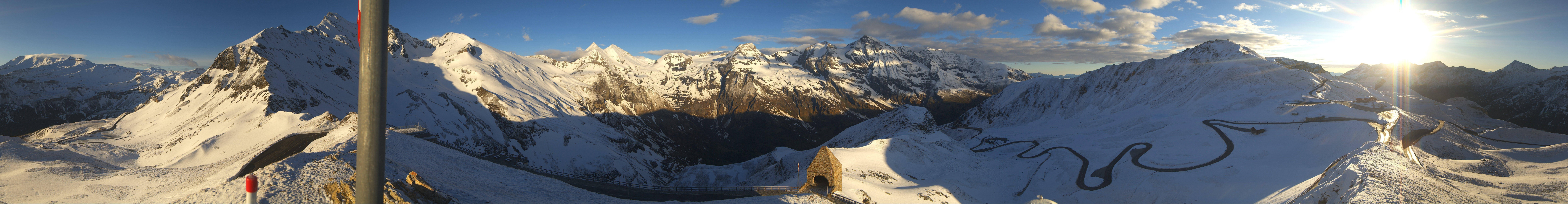 Archiv Foto Webcam Großglockner Hochalpenstraße: Fuschertörl