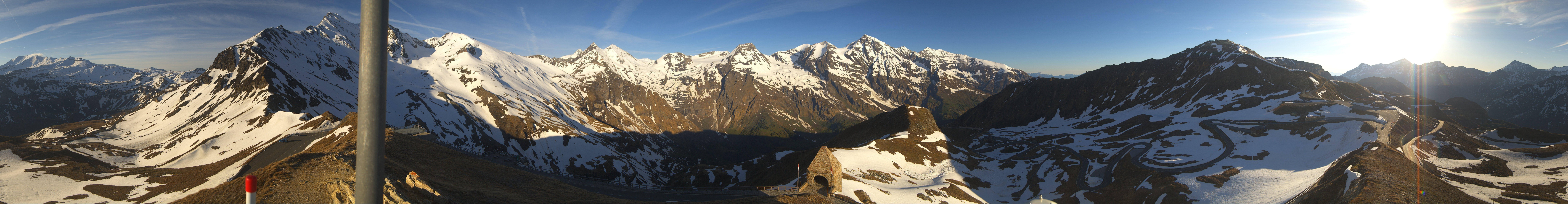Archiv Foto Webcam Großglockner Hochalpenstraße: Fuschertörl