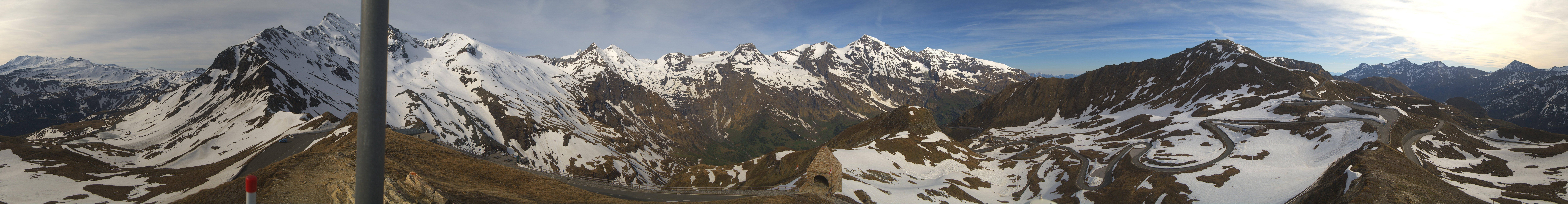 Archiv Foto Webcam Großglockner Hochalpenstraße: Fuschertörl