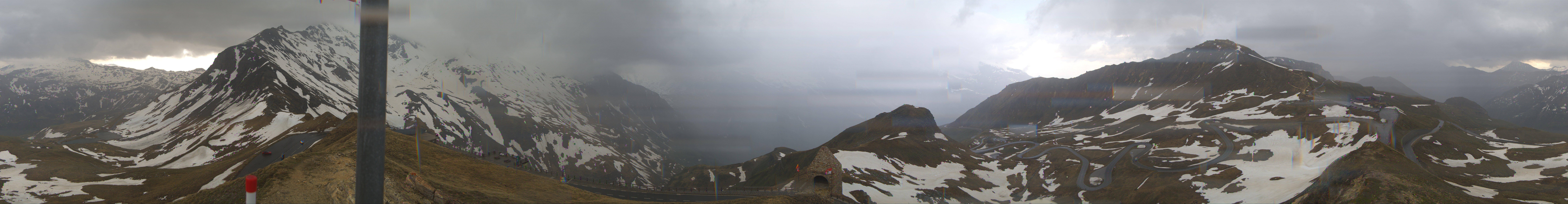 Archiv Foto Webcam Großglockner Hochalpenstraße: Fuschertörl