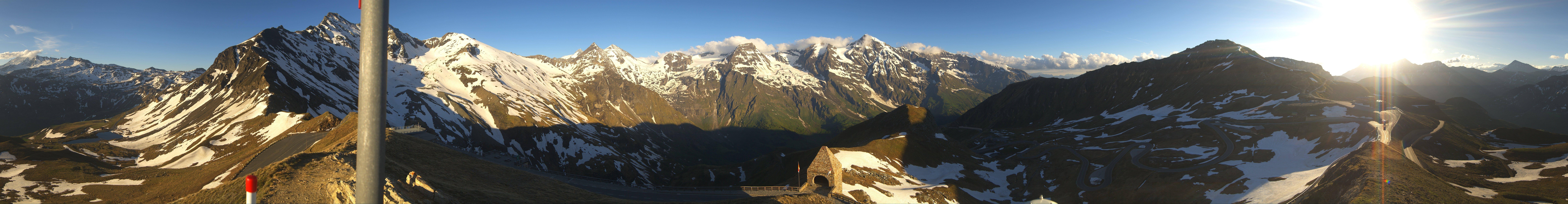 Archiv Foto Webcam Großglockner Hochalpenstraße: Fuschertörl