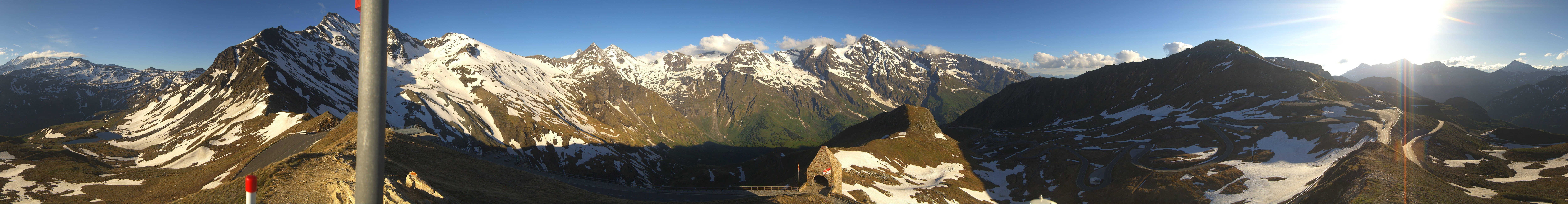 Archiv Foto Webcam Großglockner Hochalpenstraße: Fuschertörl