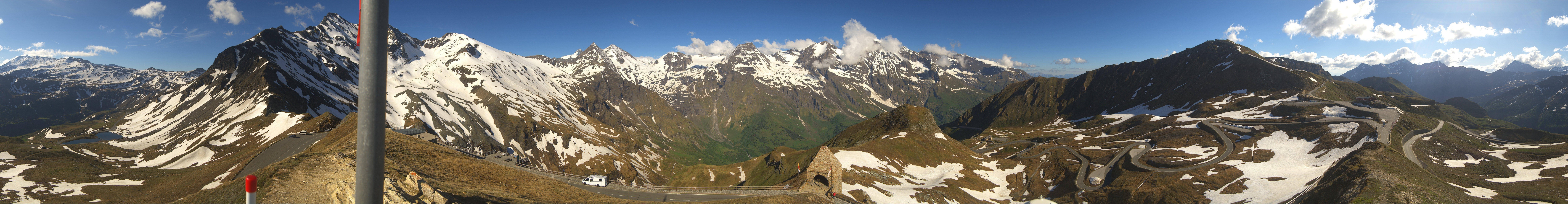 Archiv Foto Webcam Großglockner Hochalpenstraße: Fuschertörl