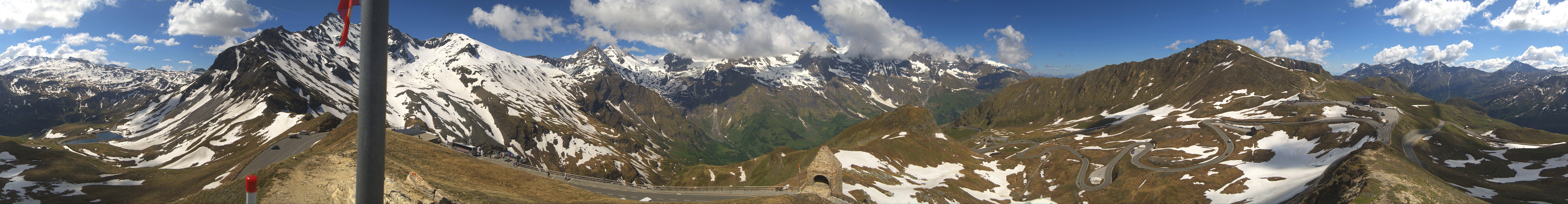 Archiv Foto Webcam Großglockner Hochalpenstraße: Fuschertörl