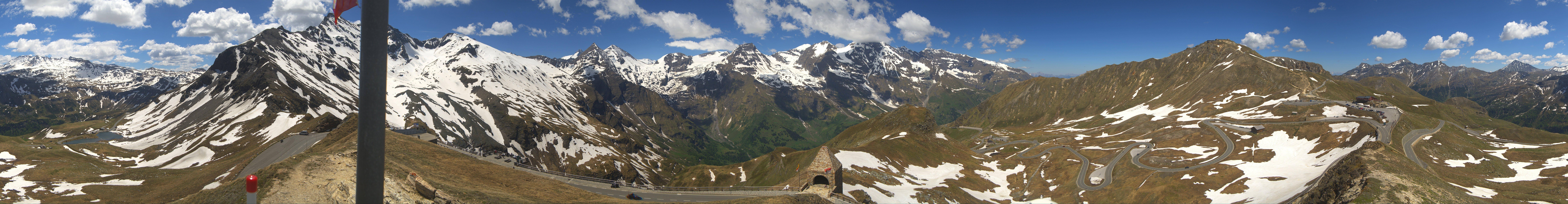 Archiv Foto Webcam Großglockner Hochalpenstraße: Fuschertörl