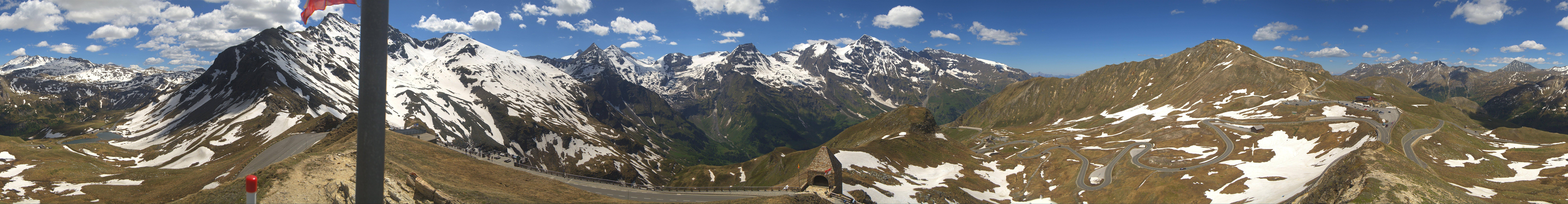 Archiv Foto Webcam Großglockner Hochalpenstraße: Fuschertörl